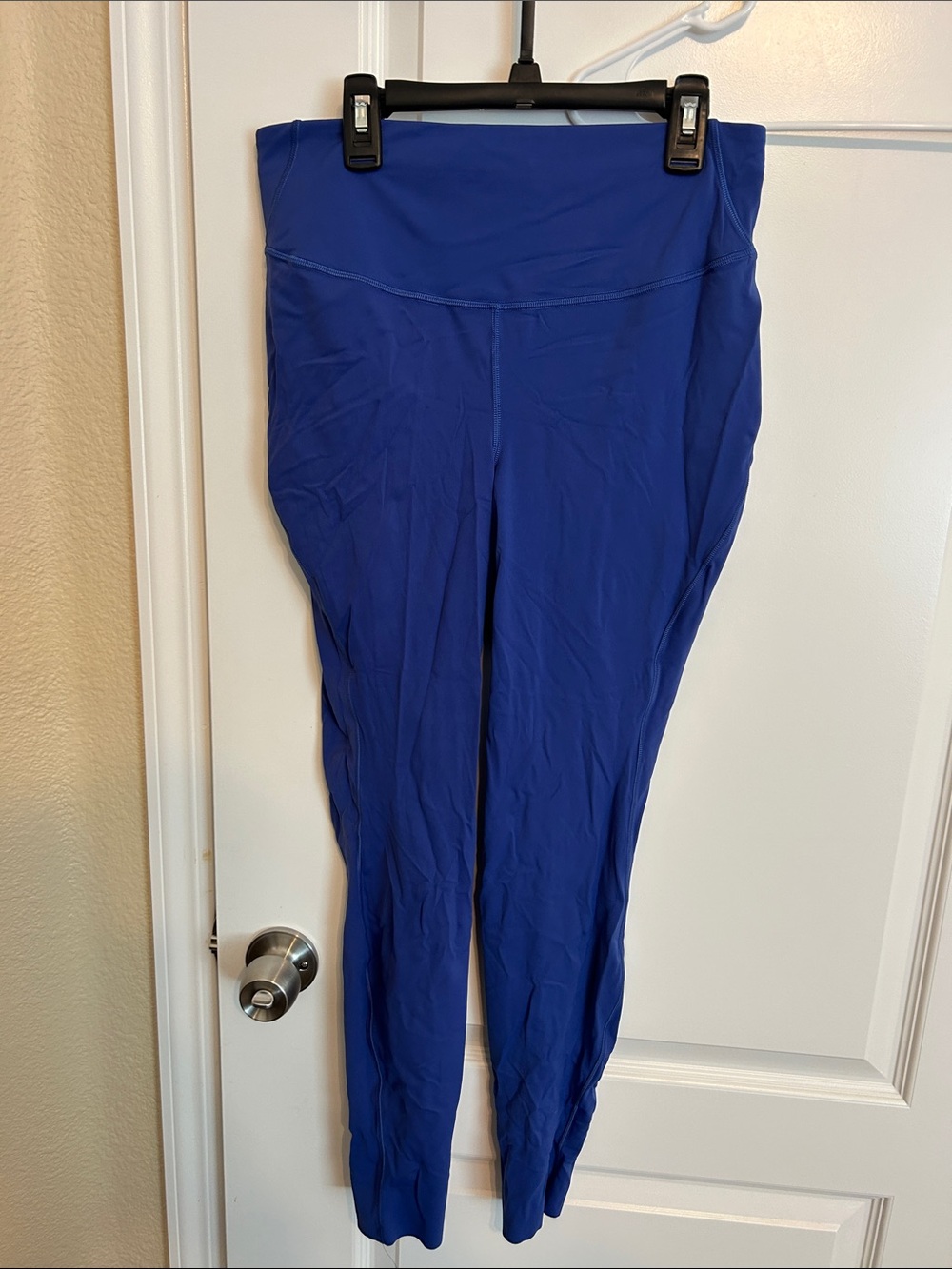High-Waist Women’s Active Leggings - Blue